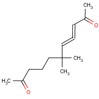 6,6-Dimethyl-3,4-undecadiene-2,10-dione formula graphical representation