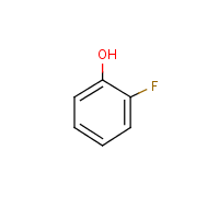 2-Fluorophenol formula graphical representation
