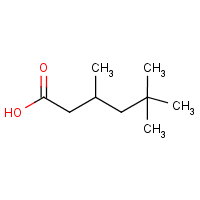 3,5,5-Trimethylhexanoic acid formula graphical representation
