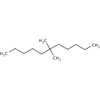 6,6-Dimethylundecane formula graphical representation