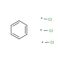 Trichlorobenzene, all isomers formula graphical representation