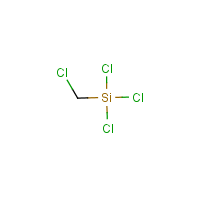 Trichloro(chloromethyl)silane formula graphical representation