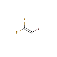 2-Bromo-1,1-difluoroethylene formula graphical representation