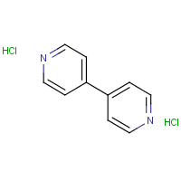 4,4'-Dipyridyl dihydrochloride formula graphical representation