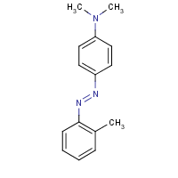 2'-Methyl-4-dimethylaminoazobenzene formula graphical representation