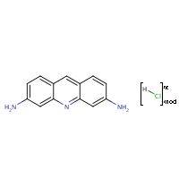 3,6-Diaminoacridine hydrochloride formula graphical representation