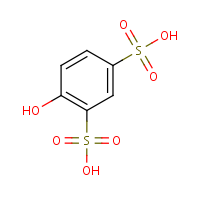 Phenoldisulfonic acid formula graphical representation