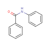 Benzanilide formula graphical representation