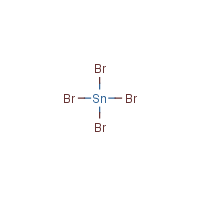 Stannic bromide formula graphical representation