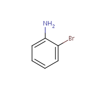 2-Bromoaniline formula graphical representation