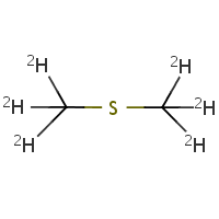 Dimethyl sulfide-d6 formula graphical representation