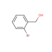 2-Bromobenzyl alcohol formula graphical representation