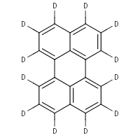Perylene-d12 formula graphical representation