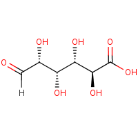 D-Glucuronic acid formula graphical representation