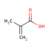 Polymethacrylic acid formula graphical representation