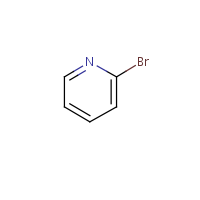 2-Bromopyridine formula graphical representation
