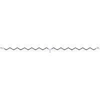 Ditridecylamine formula graphical representation