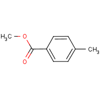Methyl 4-methylbenzoate formula graphical representation