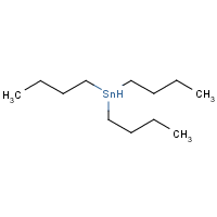 Tri-n-butyltin hydride formula graphical representation