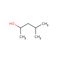 Methyl isobutyl carbinol formula graphical representation
