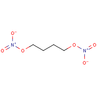1,4-Butanediol, dinitrate formula graphical representation