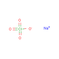 Sodium perchlorate formula graphical representation