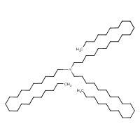 Trieicosylaluminum formula graphical representation