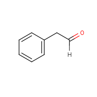 Phenylacetaldehyde formula graphical representation