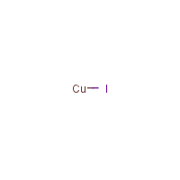 Copper(I) iodide formula graphical representation