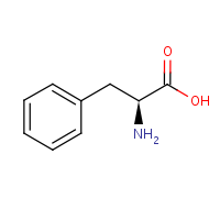 Phenylalanine formula graphical representation
