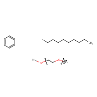 Nonoxynol-1 formula graphical representation