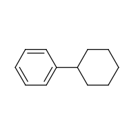 Phenylcyclohexane formula graphical representation