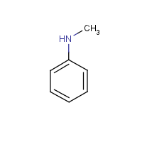 Monomethyl aniline formula graphical representation