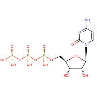 Cytidine triphosphate formula graphical representation