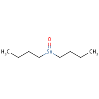 Dibutyltin oxide formula graphical representation