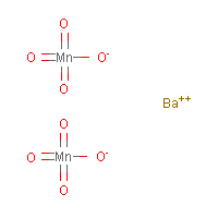 Barium permanganate formula graphical representation