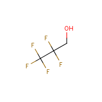 2,2,3,3,3-Pentafluoro-1-propanol formula graphical representation