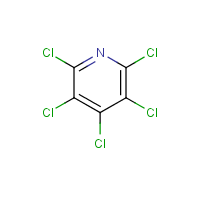Pentachloropyridine formula graphical representation