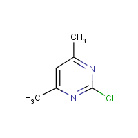 2-Chloro-4,6-dimethylpyrimidine formula graphical representation
