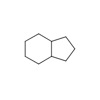 1H-Indene, octahydro-, cis- formula graphical representation