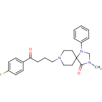 3-N-Methylspiperone formula graphical representation
