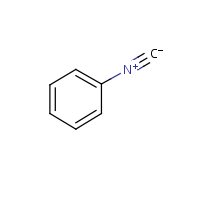 Phenylisocyanide formula graphical representation