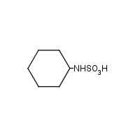 Cyclamic acid formula graphical representation