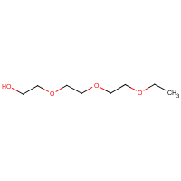 Triethylene glycol monoethyl ether formula graphical representation