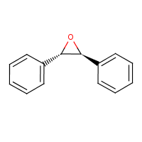 trans-Stilbene oxide formula graphical representation
