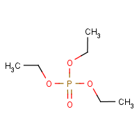 Triethyl phosphate formula graphical representation