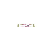 Cerium disulfide formula graphical representation