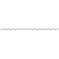 Hexacosane formula graphical representation
