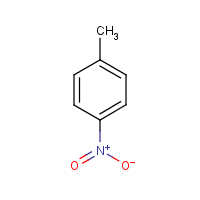 p-Nitrotoluene formula graphical representation