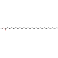 Methyl hexacosanoate formula graphical representation
